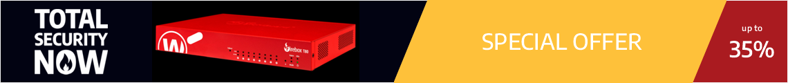 WatchGuard Firebox "Total Security Now" Discount Campaign