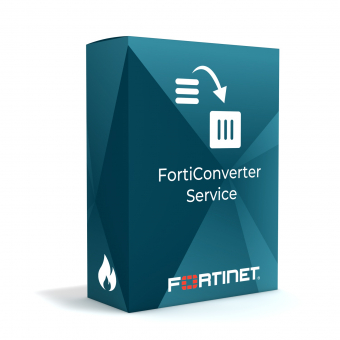 Fortinet FortiConverter Service Lizenz (einmalige Konfigurationskonvertierung) für FortiGate 60F Firewall, Lizenz verlängern oder erstmalig kaufen, 1 Jahr
