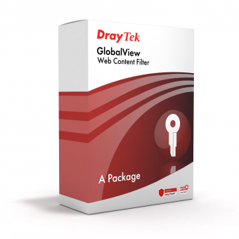 DrayTek Globalview WCF (A Package) Annual license for Vigor 2832, 2862, 2865, 2925, 2926, 2927, 2927 and VigorBX 2000