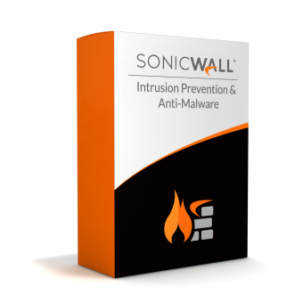 SonicWall Intrusion Prevention and Anti-Malware Lizenz für SonicWall SuperMassive E10200 Firewall, Lizenz verlängern oder erstmalig kaufen, 1 Jahr