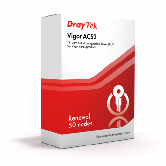 Vigor ACS2 (Renewal 50 nodes) DrayTek VigorACS2 Update für Software Lizenz - einjährig