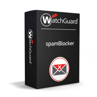 WatchGuard spamBlocker License for WatchGuard Firebox M370 Firewall, Renew license or buy initially, 1 year