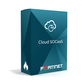 Fortinet FortiAnalyzer Cloud SOCaaS: Cloud-based Log Monitoring (PaaS), including IOC Service and Fortinet SOCaaS für FortiGate 100F Firewall, Lizenz verlängern oder erstmalig kaufen, 1 Jahr