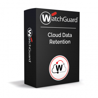 WatchGuard 1 Monat Cloud Data Retention für WatchGuard Firebox M390 Firewall, Lizenz verlängern oder erstmalig kaufen, 1 Jahr