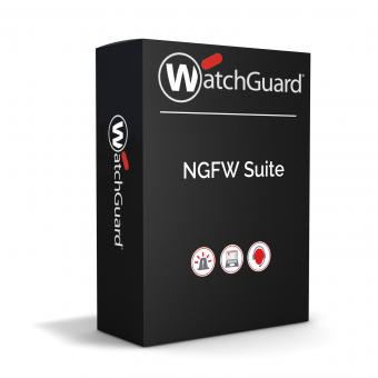 WatchGuard NGFW Suite Lizenz für WatchGuard Firebox M4600 Firewall, 1 Jahr