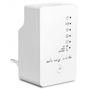 DrayTek VigorAP802 802.11ac Mesh Wall Plug Access Point, 1x Gigabit LAN, Mesh Unterstützung