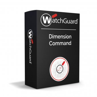 WatchGuard Dimension Command License for WatchGuard Firebox Tabletop Appliances (T-Series), Renew license or buy initially, 1 year