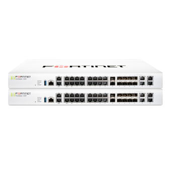 Fortinet FortiGate 100F Firewall Cluster (FG-100F-HA) mit Advanced Threat Protection (ATP) Bundle, 1 Jahr