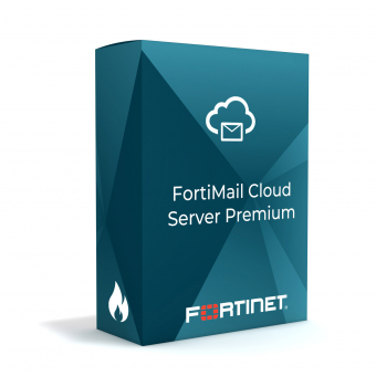 FortiMail Cloud Server Premium, 25-100 Mailboxen, 1 Jahr