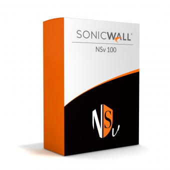SonicWall NSV 100 TotalSecure Advanced for Amazon Web Services, 1 year
