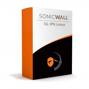 SonicWall SSL-VPN Client Concurrent-User-Lizenz für SonicWall Firewalls (25er-Pack)