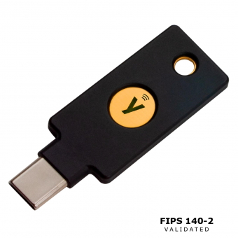 Yubico YubiKey 5C NFC Hardware-Token (FIPS)