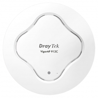 DrayTek VigorAP912C 802.11ac Mesh-WLAN Access Point für die Deckenmontage, 2.4/5 Ghz Frequenzband