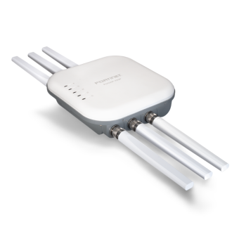 FortiAP-432FR UL Class 1, Division 2 .Outdoor Wireless FortiAP - Tri radio (1x 802.11b/g/n/ax 4x4 radio, 1 x 802.11a/n/ac/ax 4x4 Radio and 1x 802.11 a/b/g/n/ac Wave 2, 2x2), 1x 10/100/1000/25