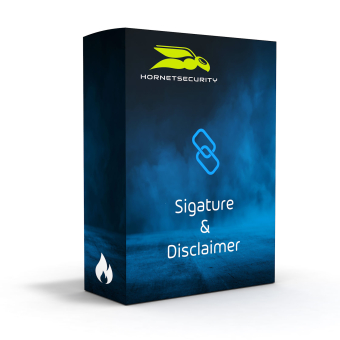 Hornetsecurity AddOn Signature und Disclaimer (ASD), 5-24 User, 1 Jahr