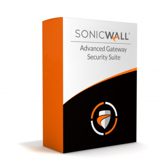 Sonicwall Advanced Gateway Security Suite (AGSS) License for SonicWall TZ 350/TZ 350 Wireless Firewall, Renew license or buy initially, 3 years