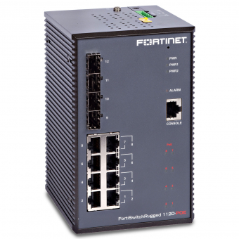 Fortinet FortiSwitch FSR-112D-POE Rugged Netzwerk-Switch