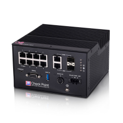 Check Point QUANTUM SPARK 1570 Ruggedized AC Firewall mit Next Generation Threat Prevention / Sandblast Bundle (SNBT), 1 Jahr 