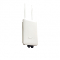 DrayTek Vigor Outdoor AP918R 802.11ac Mesh-WLAN Outdoor Access Point im IP67 zertifizierten wetterfesten Plastikgehäuse und 2.4 und 5Ghz Frequentband, 1 x GBit LAN mit PoE, geeignet für Wand- und Mastmontage 
