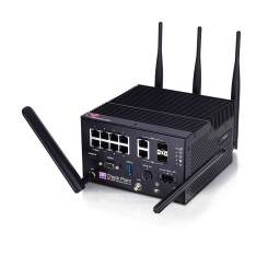 Check Point QUANTUM SPARK 1570 WIFI LTE Ruggedized AC Firewall mit Next Generation Threat Prevention / Sandblast Bundle (SNBT), 1 Jahr 