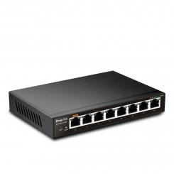 DrayTek VigorSwitch G1080 managebarer Layer2 - 8-Port Gigabit Switch