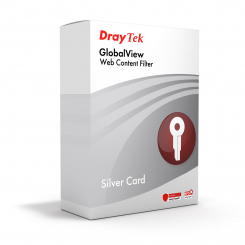 DrayTek Globalview WCF (Silver Card) Annual license for Vigor 2952, 2952P, 2960 ,2962, 300B, 3220, 3900, 3910 