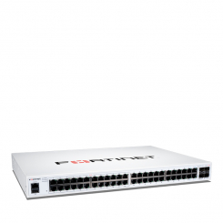 Fortinet FortiSwitch-148F-POE FortiSwitch-148F -POE is a performance/price competitive L2+ management switch with 48x GE port + 4x SFP+ port + 