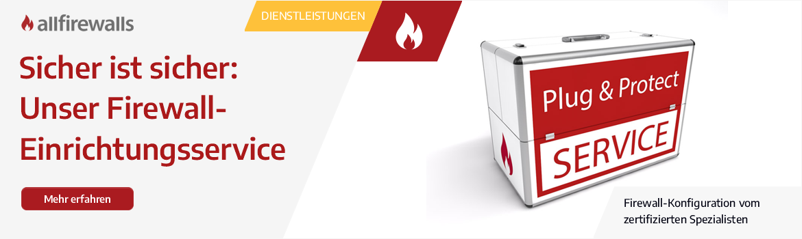 allfirewalls Plug & Protect Firewall-Einrichtung