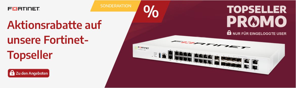 Fortinet Topseller Banner