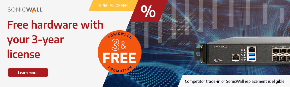 SonicWall 3 for free